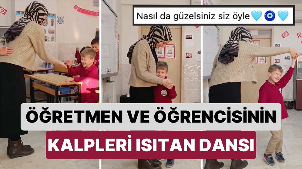 Öğrencisini Dansa Kaldırıp Küçük Bir Dans Gösterisi Yapan Öğretmenin O Anları İçinizi Sıcacık Yapacak