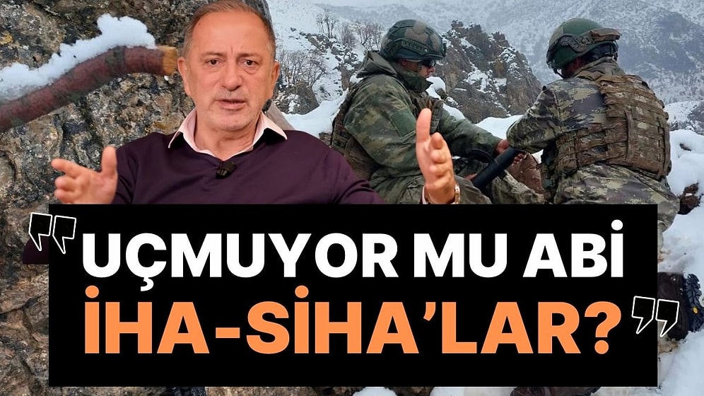 Gazeteci Fatih Altaylı'dan Artan Şehit Haberleri Sonrası İHA-SİHA Çıkışı