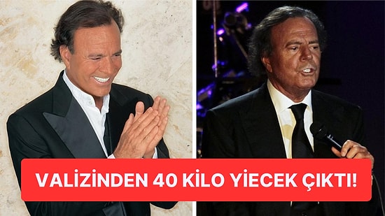 İspanyol Şarkıcı Julio Iglesias Dominik Cumhuriyeti'nde Havaalanında Gözaltına Alındı!