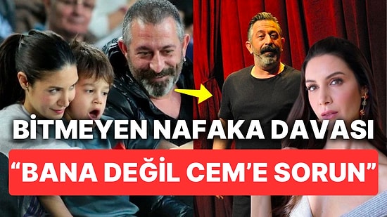 Aralarındaki Nafaka Davasının Hala Sonuçlanmadığını Söyleyen Ahu Yağtu Okları Cem Yılmaz'ın Üstüne Yöneltti