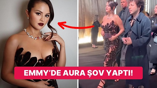 Selena Gomez, Emmy Ödülleri Töreninde Giydiği Pullu Kıyafetle Kırmızı Halıda Görenlerin Başını Döndürdü!