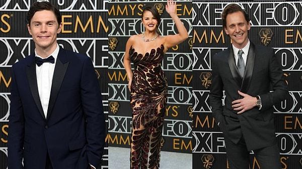 Evan Peters, Selena Gomez, Tom Hiddleston gibi ünlü isimlerin de olduğu gecede esrarengiz yeşil kıyafetli biri tüm dikkatleri üstüne çekmeyi başardı.