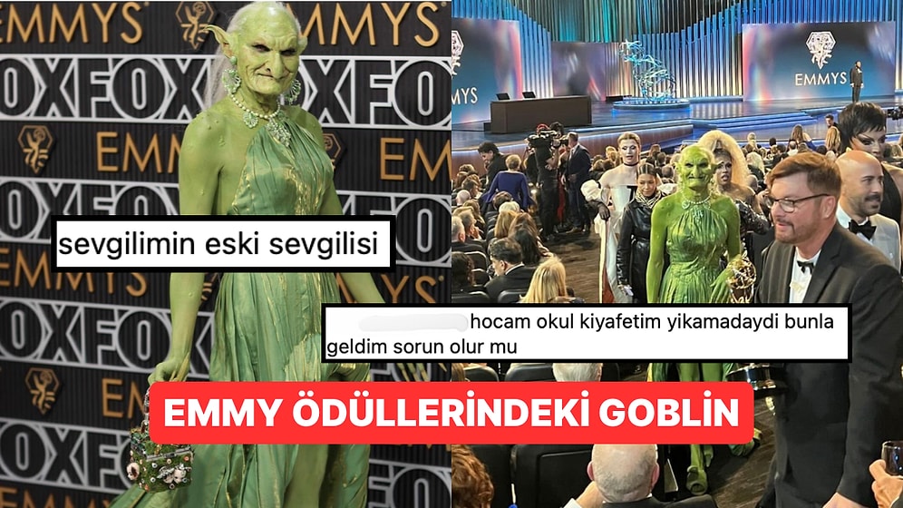 Emmy Ödüllerine Yeşil Goblin Kılığında Katılan Esrarengiz İsim Büyük İlgi Gördü: Türlü Tahminlerde Bulunuldu