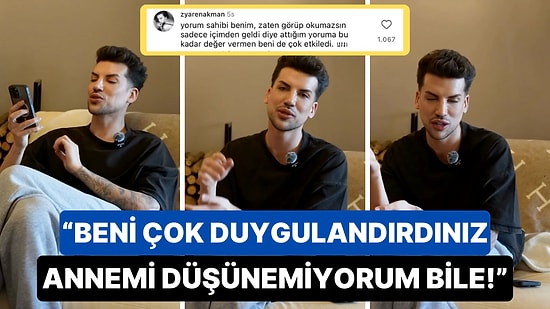 “Annesinin Tercihlerine Saygı Duyması" Kerimcan Durmaz Annesiyle İlgili Yoruma Gözleri Dolu Dolu Teşekkür Etti