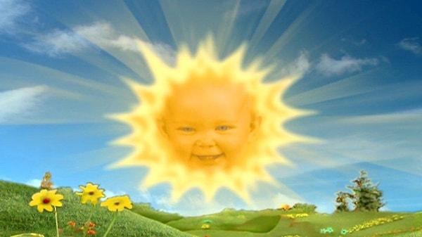 Teletabiler'de güneşin içerisinde gülümseyip duran bebek ise hiç şüphesiz dünyanın en meşhur bebeğiydi.