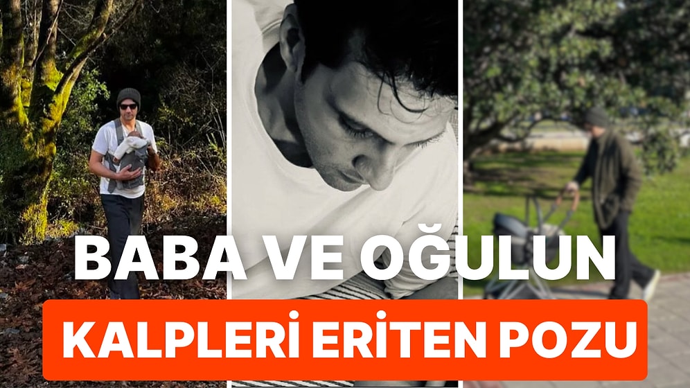 Kaan Urgancıoğlu ve Minik Oğlu Ardıç'ın Yürüyüş Yaptığı Anlar Görenlere "Maşallah" Dedirtti!
