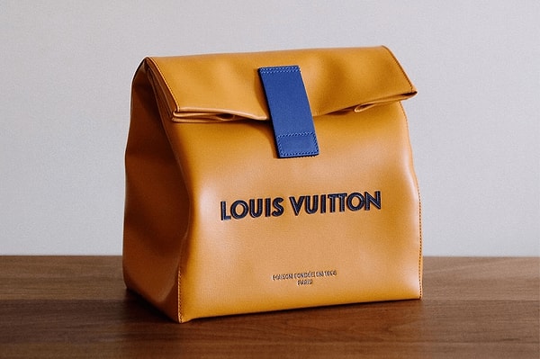 Gelelim Pharrell Williams ve Louis Vuitton'un diğer bir işbirliğine, yani sandviç çantasına!