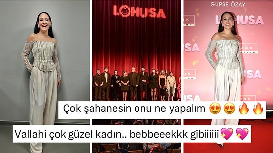 Gupse Özay'ın Yeni Filmi 'Lohusa'nın Galasında Tercih Ettiği Kıyafeti Herkesten Tam Not Aldı!
