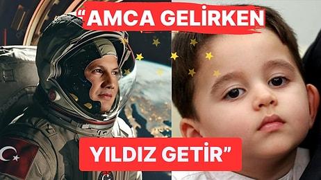 Türkiye'nin İlk Uzay Yolcusu Alper Gezeravcı'nın Yeğeninin İsteği Gözlerden Kalpler Fışkırttı!