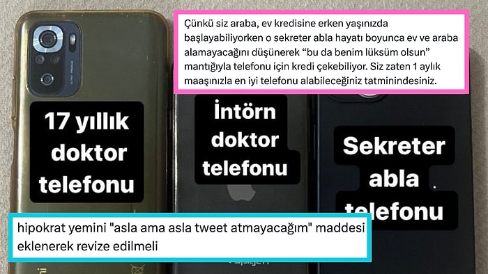 Kendi Telefonuyla Bir Sekreterin Telefon Modelini Kıyaslayan Doktor Ortalığı Fena Halde Karıştırdı!