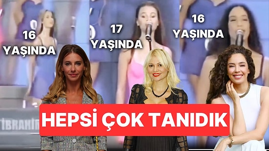 Azra Akın, Tuba Ünsal ve Seçkin Piriler Üçlüsünün Aynı Yarışmadan Tanındığına İnanamayacaksınız