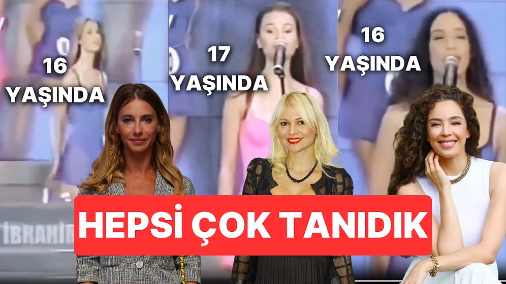 Azra Akın, Tuba Ünsal ve Seçkin Piriler Üçlüsünün Aynı Yarışmadan Tanındığına İnanamayacaksınız
