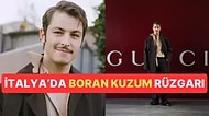 As Bayrakları As! Gucci'nin Yaptığı Paylaşımda Gözler Sadece Boran Kuzum'u Gördü