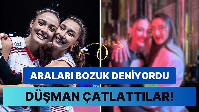 Aralarının Bozuk Olduğu İddia Edilen Filenin Sultanları Zehra ve Hande'den Düşman Çatlatan Poz Geldi!