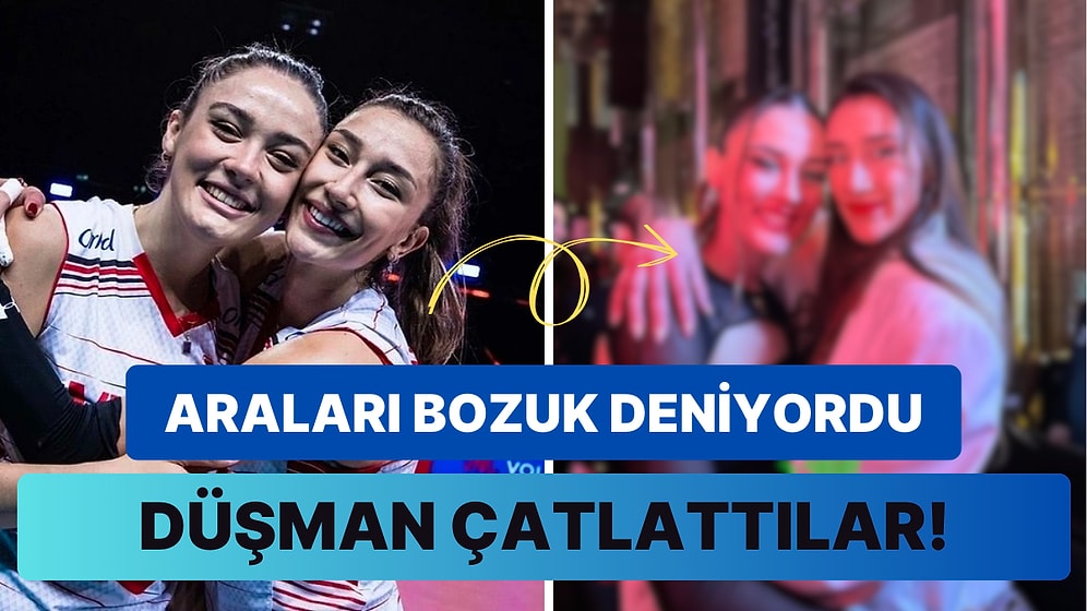 Aralarının Bozuk Olduğu İddia Edilen Filenin Sultanları Zehra ve Hande'den Düşman Çatlatan Poz Geldi!
