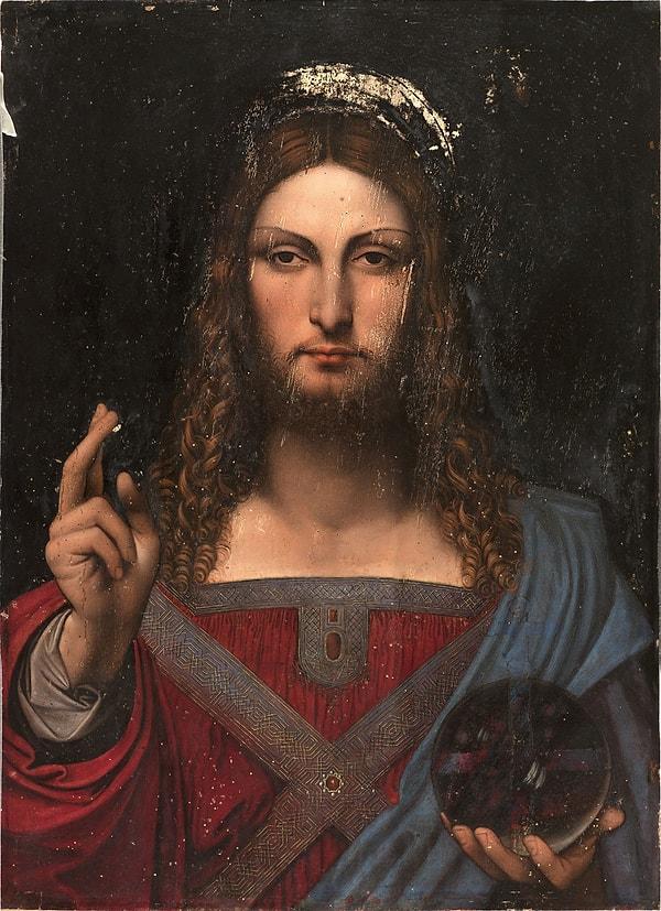 8. Leonardo da Vinci'nin tablosu 'Salvator Mundi' dünyanın en pahalı tablosudur.
