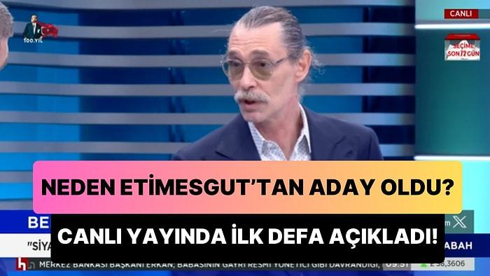 Oyuncu Erdal Beşikçioğlu Neden Etimesgut'tan Aday Olduğunu ve Siyasete Girme Fikrini İlk Kez Açıkladı