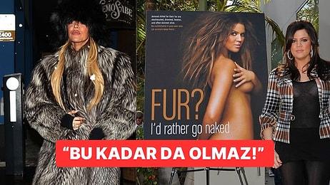 Skandallar Peş Peşe: Khloe Kardashian Kürk Karşıtı Reklamına Rağmen Gerçek Hayvan Kürküyle Görüntülendi