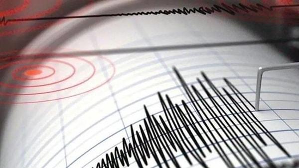 Saat 17.14'te gerçekleşen depremin 10 km derinlikte meydana geldiği bildirildi.