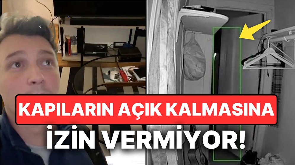 Evinde Sürekli Ses Çıkaran Bir 'Hayalet'le Yaşadığını İddia Eden Adam O Ürkütücü Anları Anbean Kaydetti!