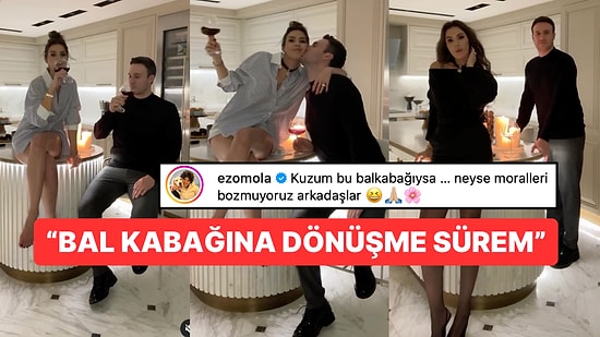 Hatice Şendil'in Ev Hallerine Yaptığı Benzetmeye Ezgi Mola'dan Güldüren Yorum "Moral Bozmuyoruz"