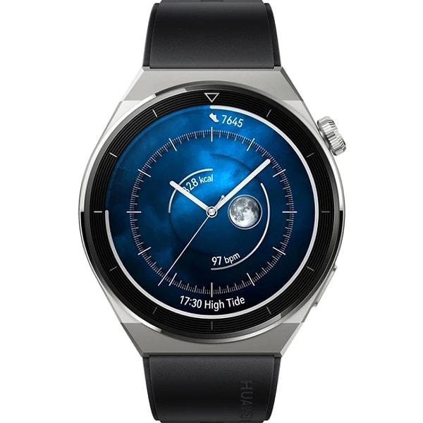 5. Kusursuz titanyum gövdesi ile beğenileri toplayan 'Huawei Watch Gt3 Pro Akıllı Saat'