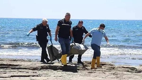 Çarşamba günü Antalya'nın Alanya ve Manavgat sahillerinde bir çocuk ve bir yetişkin cesedinin bulunmasının ardından dün de Manavgat'ta 2 erkek, Serik'te de 1 kadın cesedi bulunmuştu.