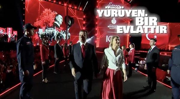 İmamoğlu'nun memleketi Trabzon'dan esintilerin bulunduğu seçim şarkısını İhsan Eş seslendirdi.