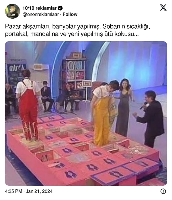 Pazar gününe özel tweet!