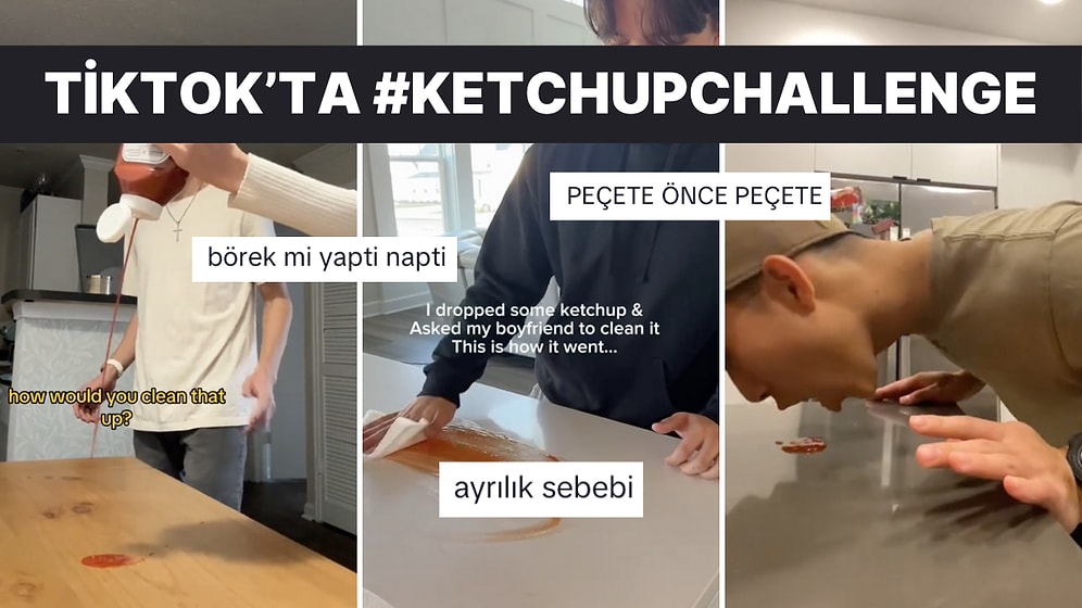 TikTok'ta Ketçap Akımı: Erkeklerin Farklı Temizlik Yolları