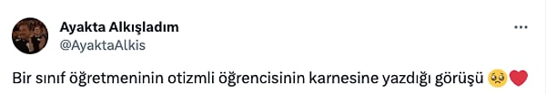 Kullanıcılar bu notu ayakta alkışladılar.