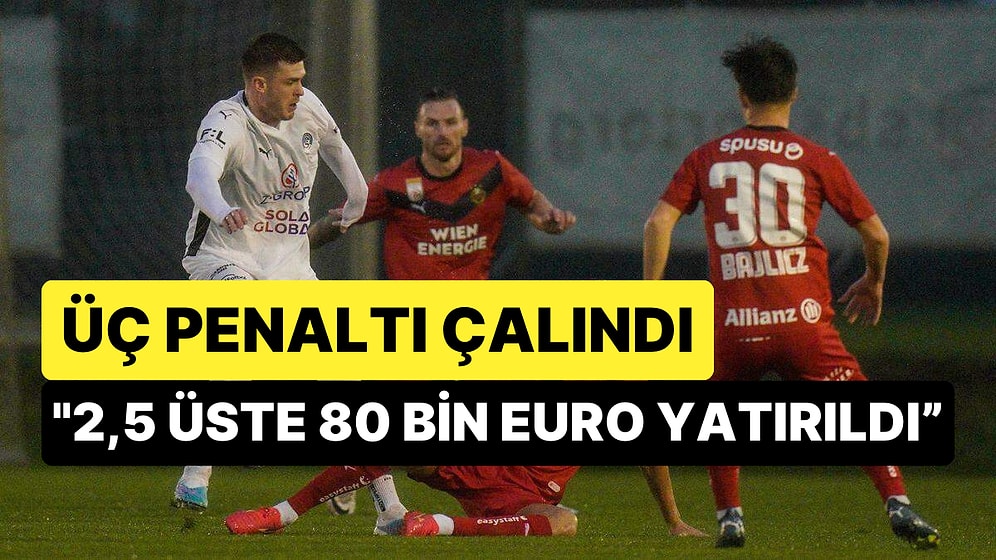 Antalya'da Oynanan Hazırlık Maçında 2.6 Milyon TL'lik Yaşa Dışı Bahis Yapıldı İddiasına TFF'den Cevap Geldi