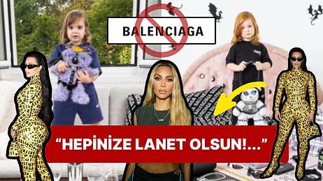 Çocuk Teşhirciliğiyle Tepki Toplayan Balenciaga'nın Reklam Temsilcisi Kim Kardashian Oldu!