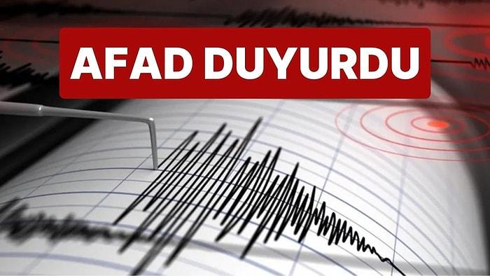 Antalya'da 4,1 Büyüklüğünde Deprem