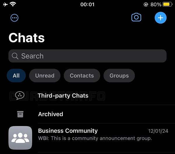 Kullanıcılar, bu özellik sayesinde Facebook Messenger, Google Messages ve Telegram gibi diğer popüler mesajlaşma uygulamalarından gelen mesajları doğrudan WhatsApp içinde görüntüleyebilecekler.