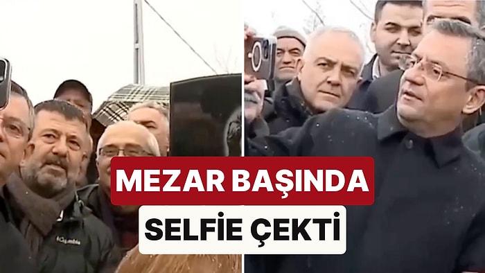 CHP Genel Başkanı Özgür Özel Eski Tunceli Milletvekili Kamer Genç’in Mezarı Başında Selfie Çekti