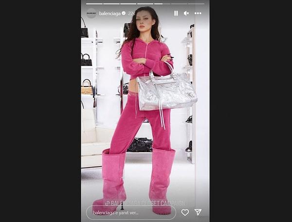 Balenciaga'nın yeni 'Closet Campaign' dedikleri, Elbise Dolabı Kampanyasında da Kim Kardashian ve birçok tanınan ünlü ile beraber Nicola Peltz de yer alıyor.