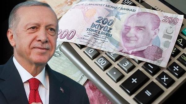 Cumhurbaşkanı Erdoğan, yüzde 5 ek ilave zam yapılacağını ve en düşük emekli maaşının 7 bin 500 TL'den 10 bin TL'ye çıkarılacağını açıklamıştı.