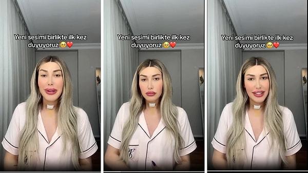Son olarak ses ameliyatı olan Arya Arda Bektaş, Instagram'da takipçileriyle yeni sesini ilk kez paylaştı.
