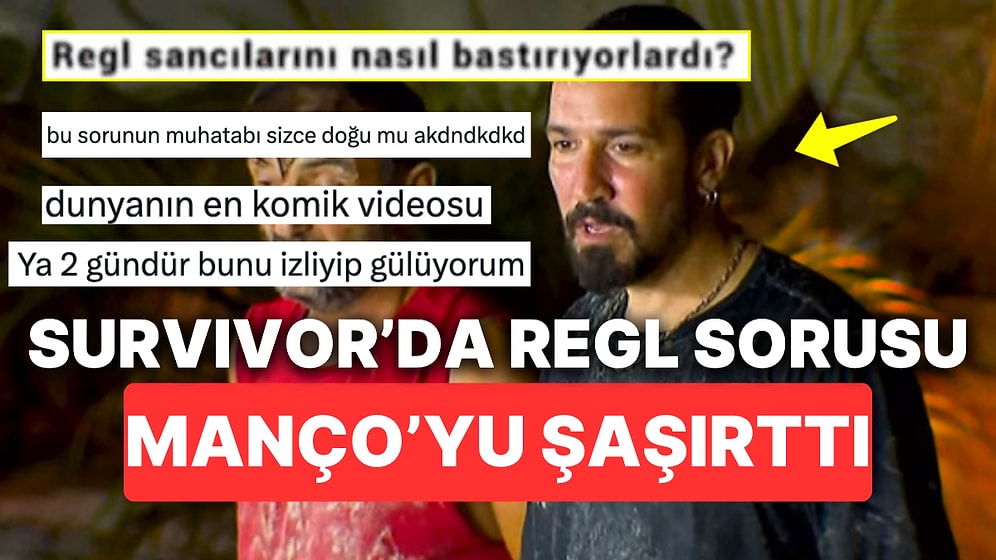 All Star'ın İlk Haftasında Elenen Doğukan Manço'nun Survivor'da Regl Ağrısı Sorusuna Verdiği Komik Tepki