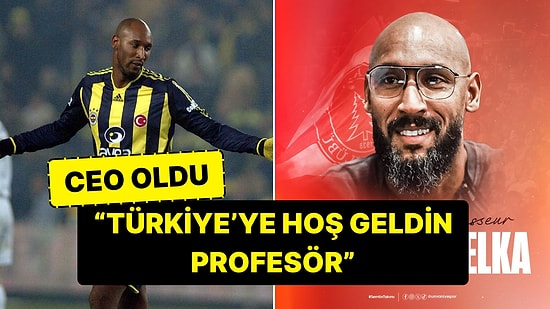 Dünyaca Ünlü Eski Futbolcu Nicolas Anelka Ümraniyespor'un CEO'su Oldu!