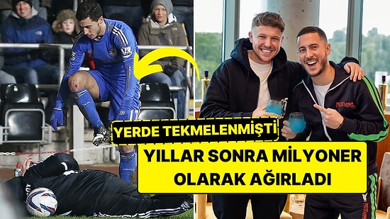 Hazard'ın Yerde Tekmelediği Top Toplayıcı Çocuk Milyoner Oldu