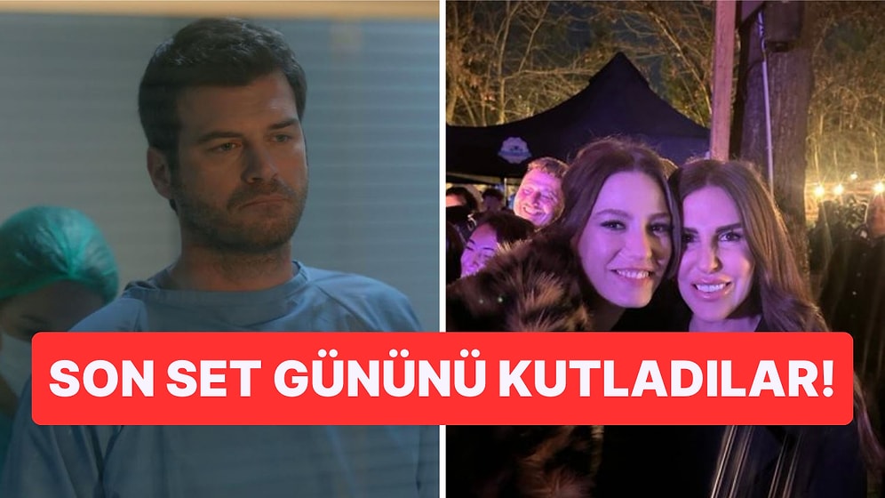 Final Bölümünü Çeken Aile Dizisi Ekibi Şarkılarla Kutlama Yaptılar