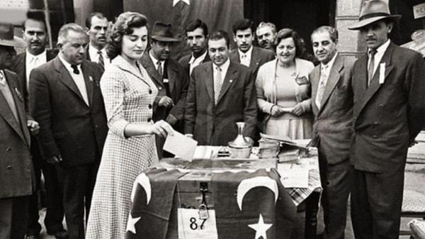 2. Hangi tarihte Türkiye Büyük Millet Meclisi’nde kadınlara seçme ve seçilebilme hakkı tanınmıştır?