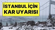 AKOM Saat Vererek Uyardı: İstanbul’da Bugün Kar Bekleniyor