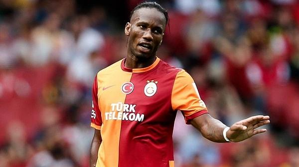 Chelsea'nin ardından kısa bir Çin macerası yaşayan Didier Drogba, sonrasında Türkiye'de Galatasaray'da forma giyindi.