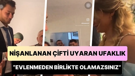 Nişanda Dua Edilirken 'Düğününüzü Yapmadan Birlikte Olamazsınız' Diyerek Kahkahaya Boğan Ufaklık
