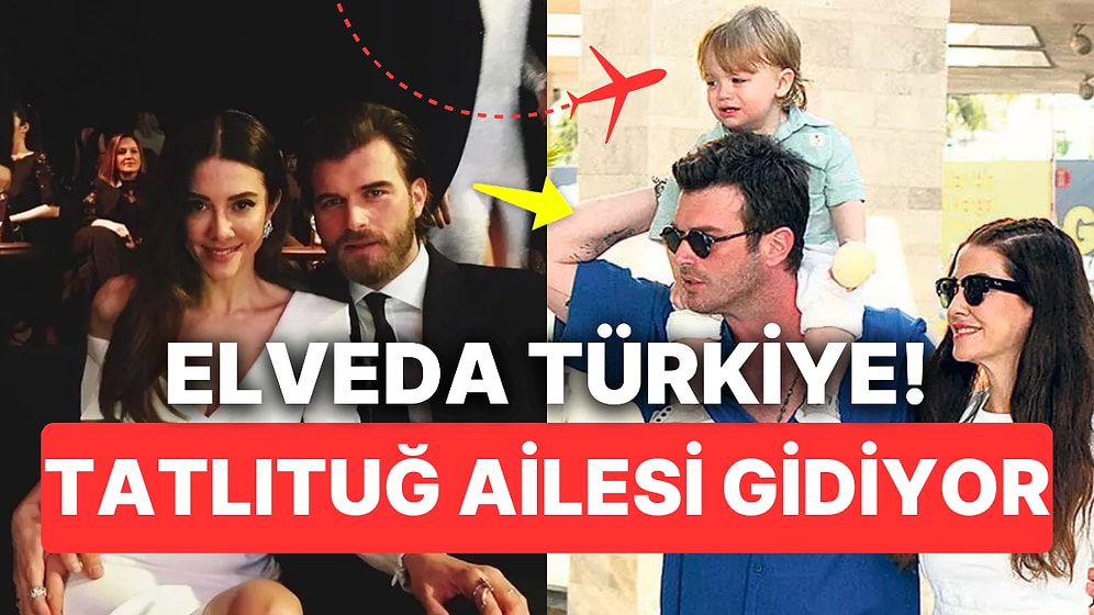 Kıvanç Tatlıtuğ ve Başak Dizer Çifti Oğulları Kurt Efe'nin Geleceğini Londra'da Kurmaya Karar Vermiş
