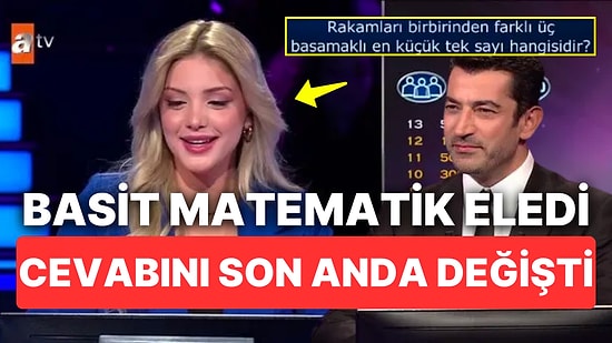 Kim Milyoner Olmak İster'de Heyecandan Cevabını Son Anda Değiştiren Yarışmacı Basit Matematik Yüzünden Elendi