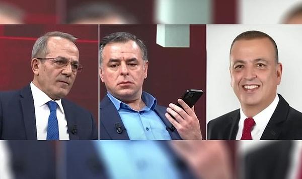 Battal İlgezdi, dün akşam Tv100 ekranlarında yayınlanan programa telefonla bağlandı ve gazeteci Şaban Sevinç ile tartıştı.